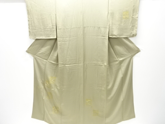 っJAPANESE KIMONO / HOMONGI / EMBROIDERY / UNUSED / SHIKISHI PATTERN